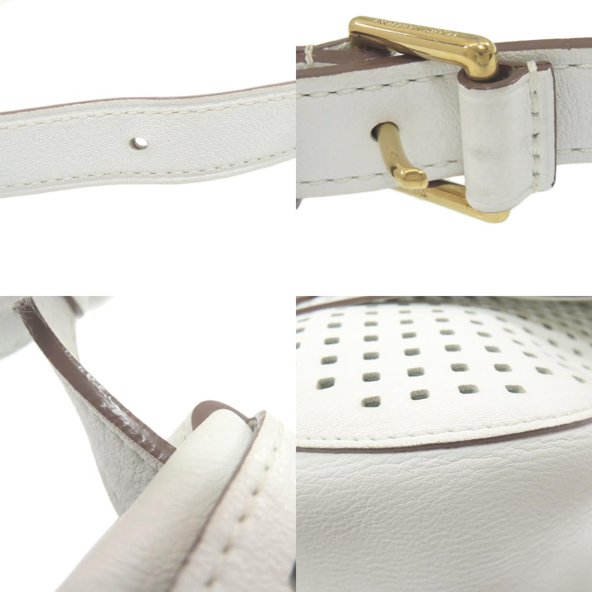 LOUIS VUITTON M93997 Saumur Perforated Perfo Shoulder Bag Calf Ladies [Used]