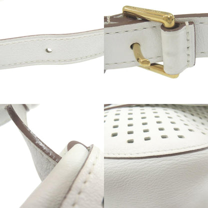 LOUIS VUITTON M93997 Saumur Perforated Perfo Shoulder Bag Calf Ladies [Used]