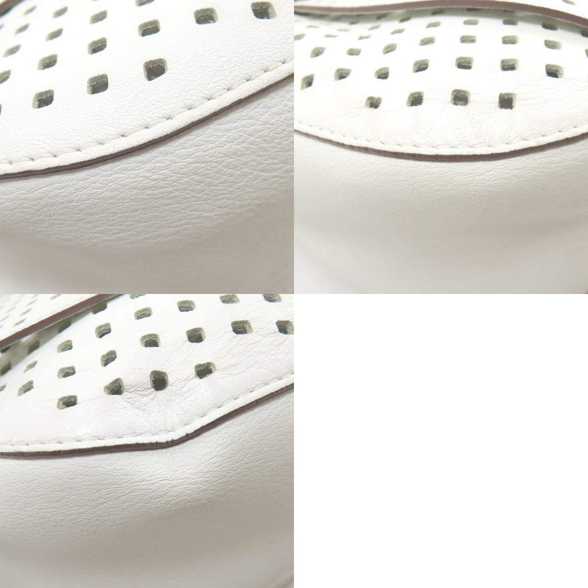 LOUIS VUITTON M93997 Saumur Perforated Perfo Shoulder Bag Calf Ladies [Used]