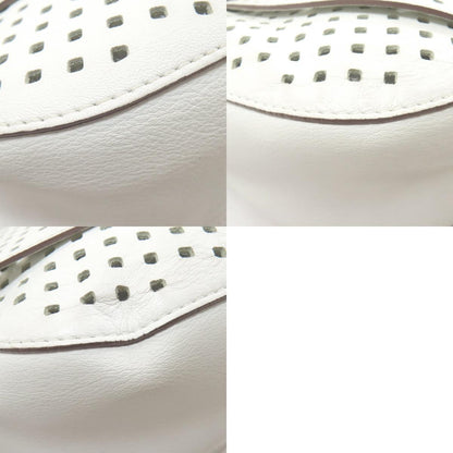 LOUIS VUITTON M93997 Saumur Perforated Perfo Shoulder Bag Calf Ladies [Used]