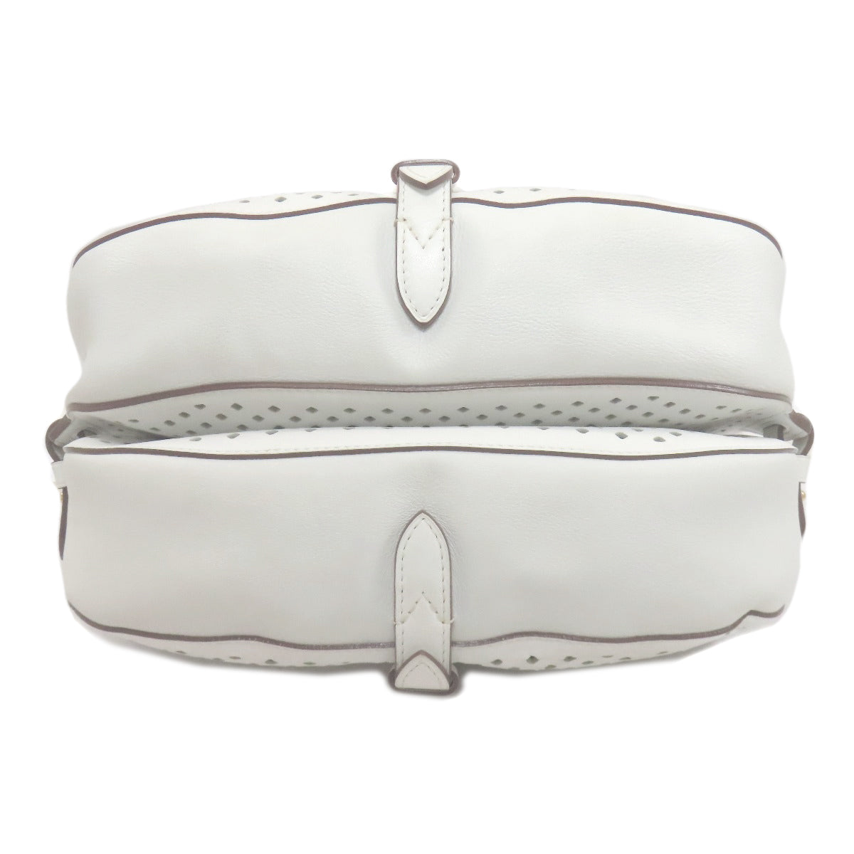 LOUIS VUITTON M93997 Saumur Perforated Perfo Shoulder Bag Calf Ladies [Used]