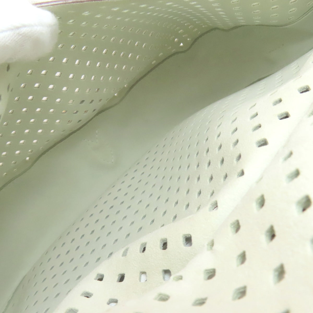 LOUIS VUITTON M93997 Saumur Perforated Perfo Shoulder Bag Calf Ladies [Used]