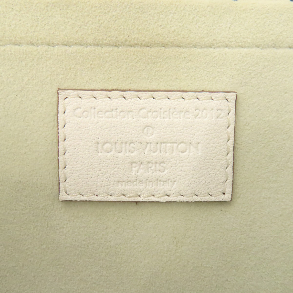 LOUIS VUITTON M93997 Saumur Perforated Perfo Shoulder Bag Calf Ladies [Used]