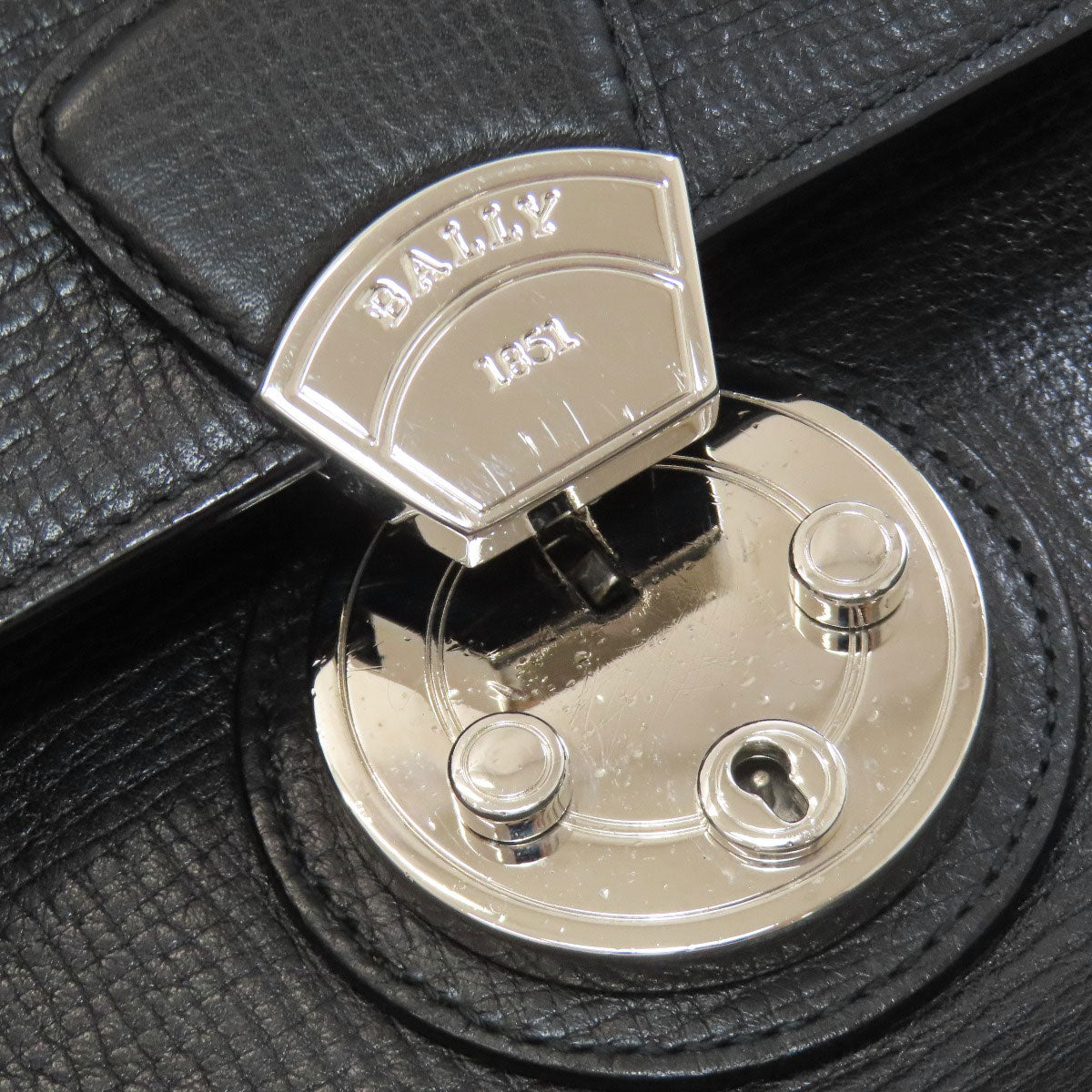 BALLY 2WAY Business bag Leather mens [Used]