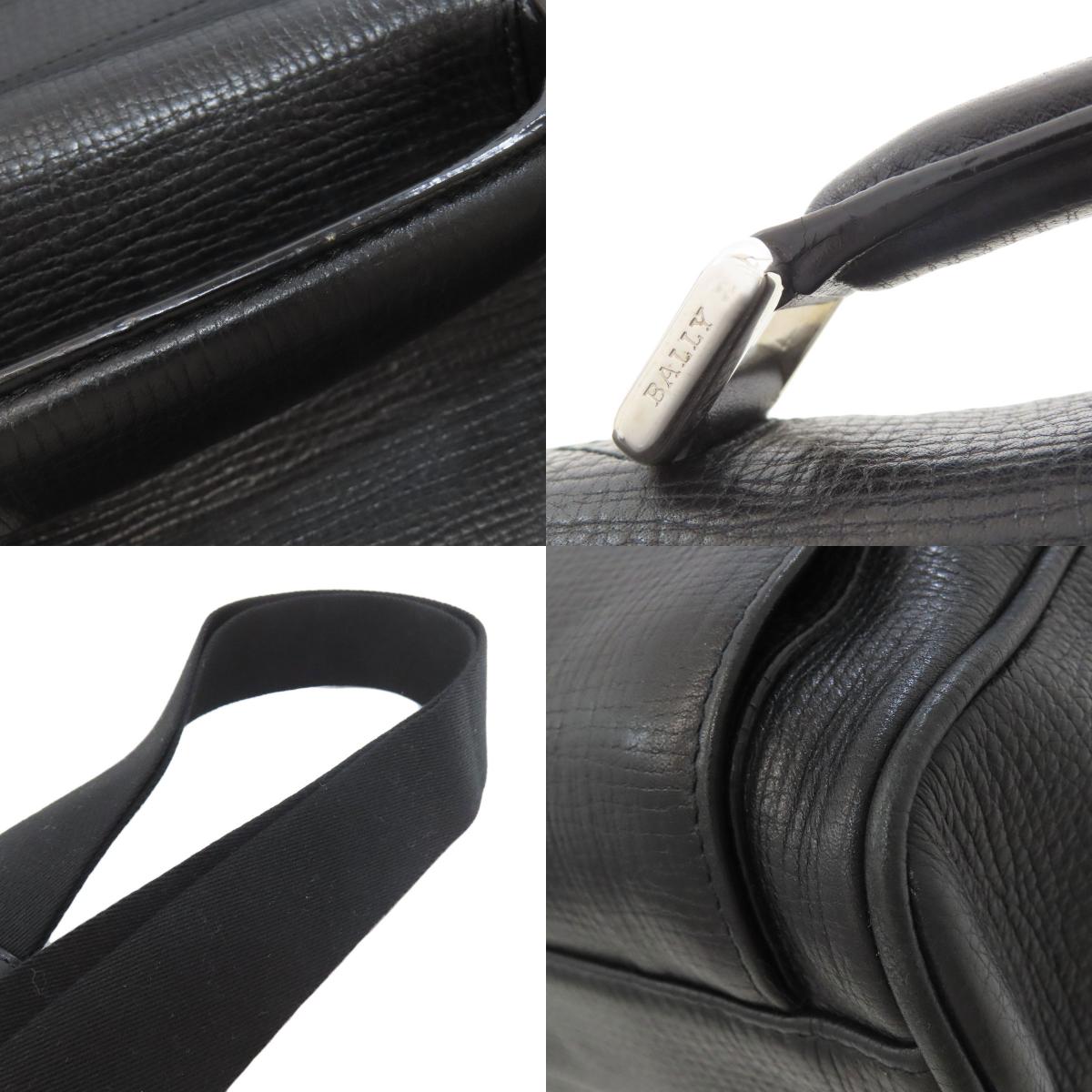 BALLY 2WAY Business bag Leather mens [Used]