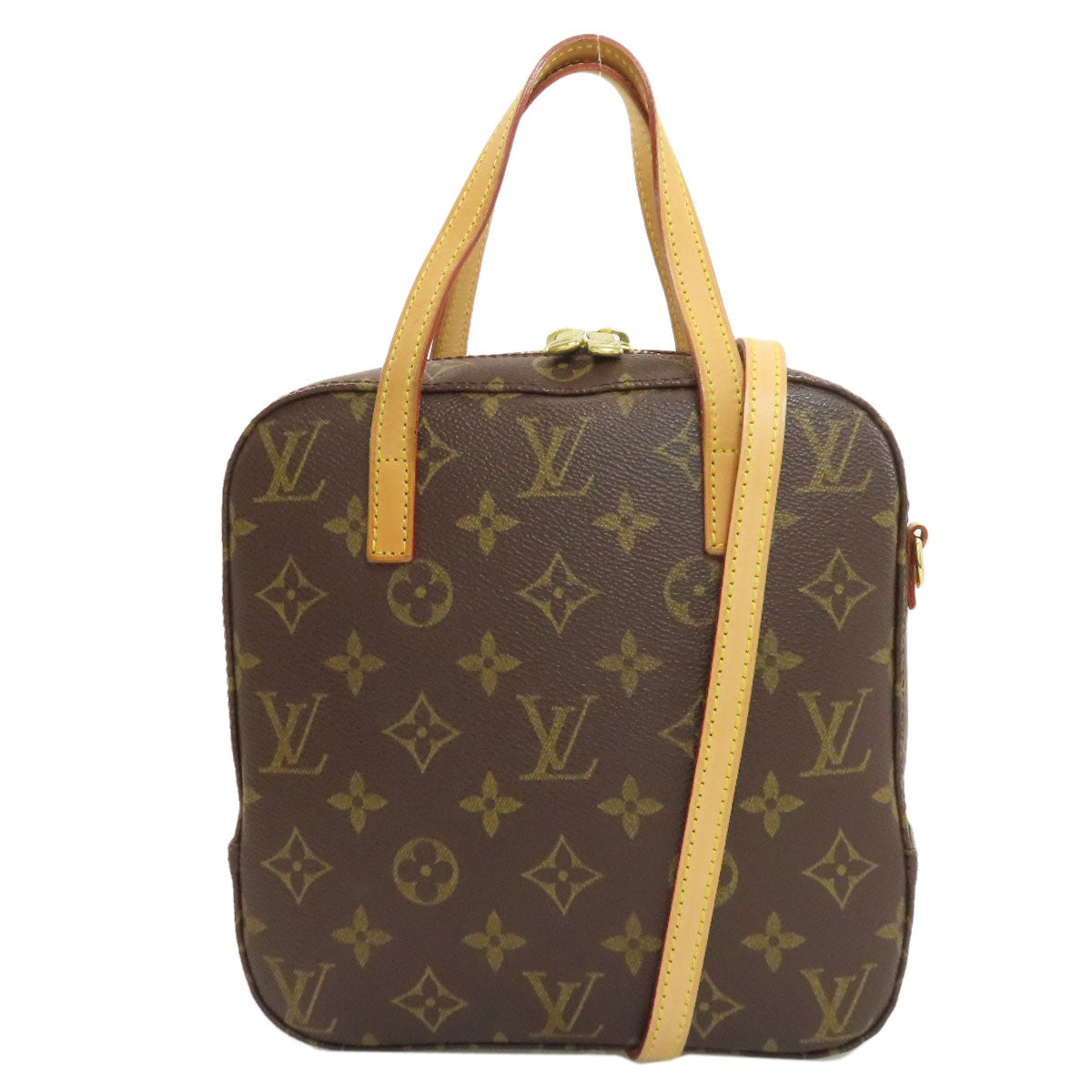 LOUIS VUITTON M47500 Spontini Handbag Monogram canvas Ladies [Used]