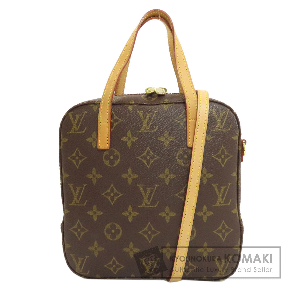 LOUIS VUITTON M47500 Spontini Handbag Monogram canvas Ladies [Used]