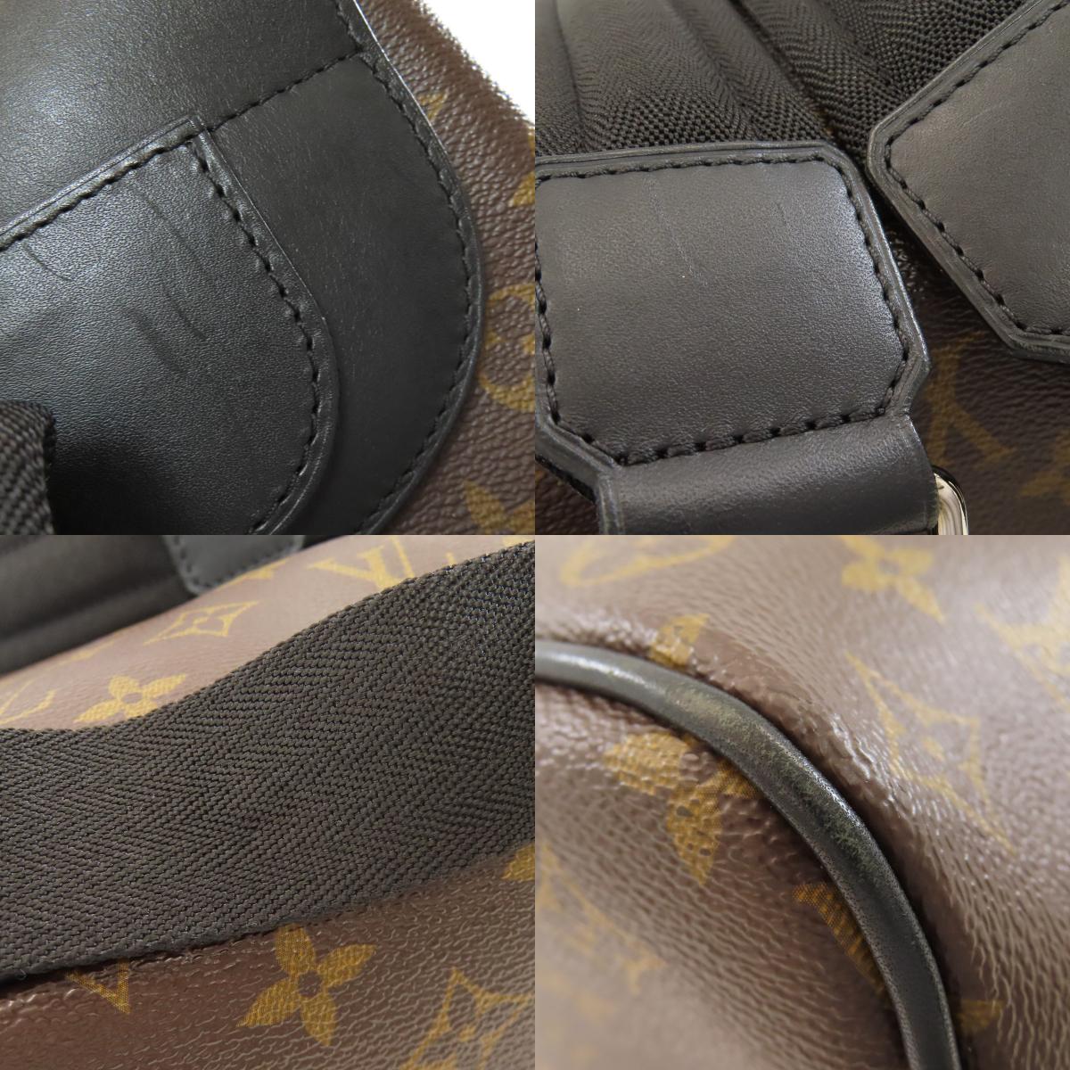 LOUIS VUITTON M40637 Macassar Parc Backpack Â· Daypack Monogram canvas mens [Used]