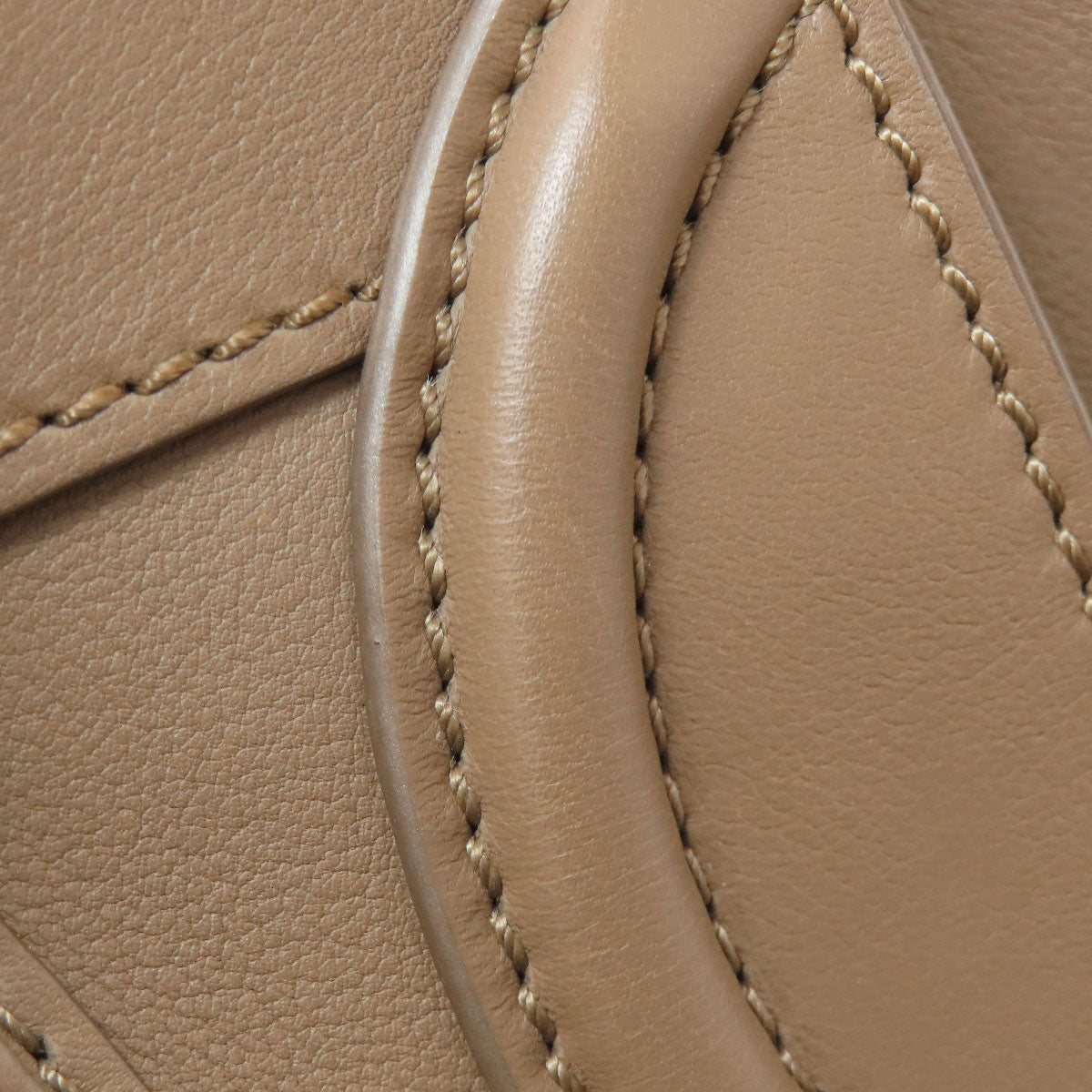 CELINE Luggage micro Handbag Calf Ladies [Used]