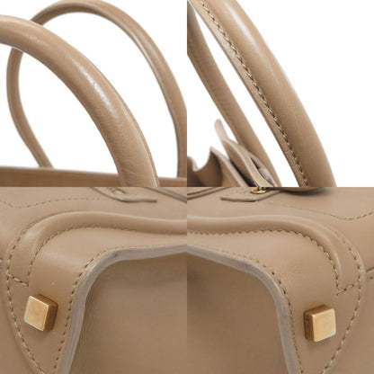 CELINE Luggage micro Handbag Calf Ladies [Used]