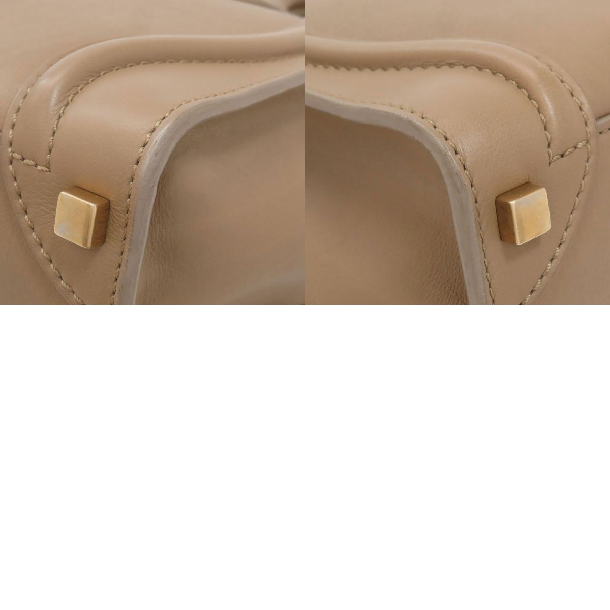 CELINE Luggage micro Handbag Calf Ladies [Used]