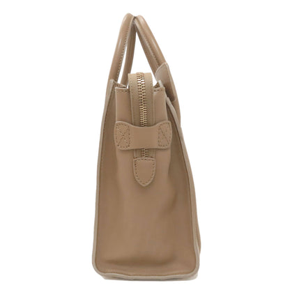 CELINE Luggage micro Handbag Calf Ladies [Used]