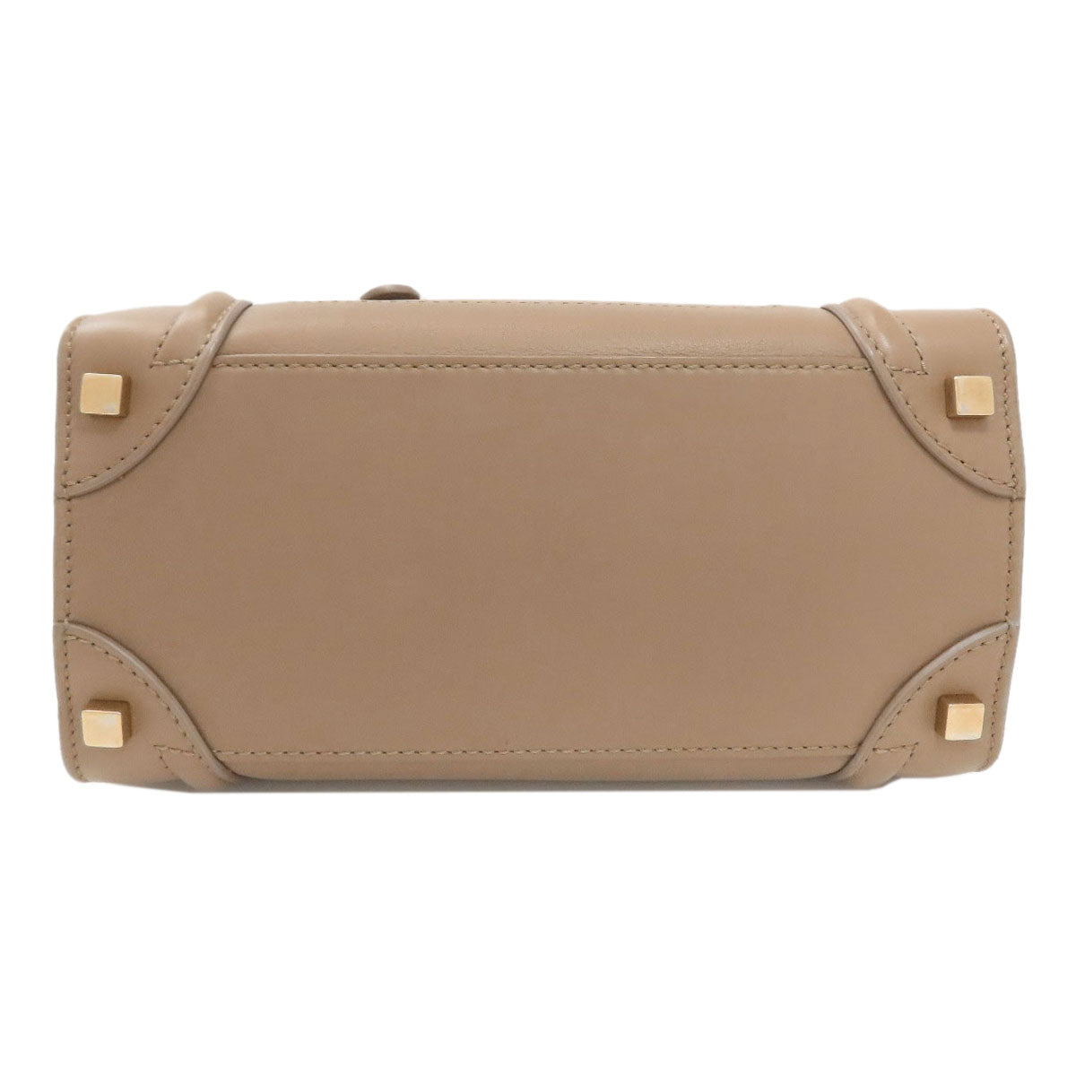 CELINE Luggage micro Handbag Calf Ladies [Used]