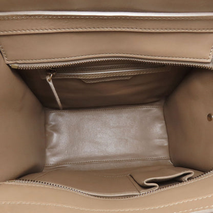 CELINE Luggage micro Handbag Calf Ladies [Used]