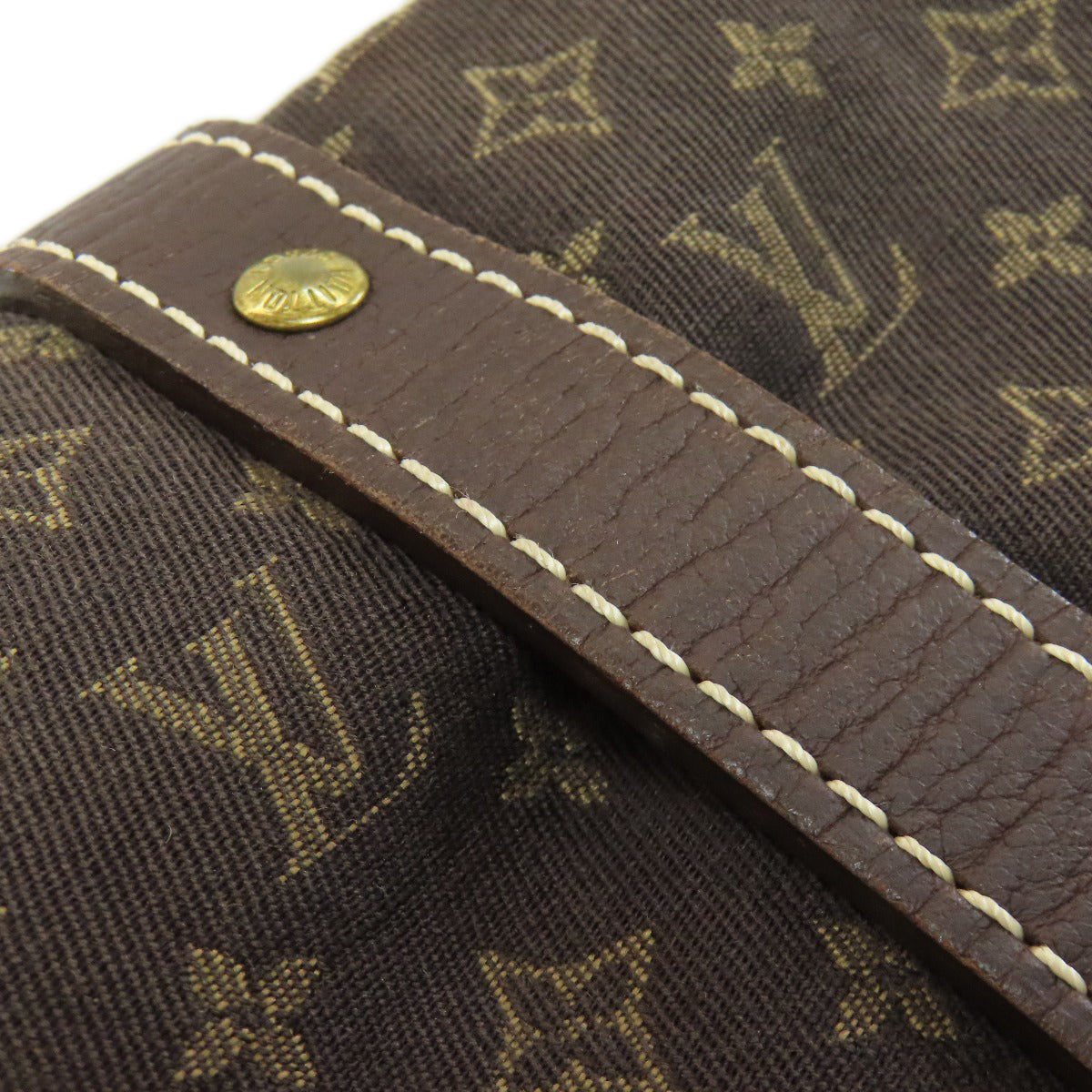 LOUIS VUITTON M95227 Saumur Shoulder Bag Monogram mini orchid Ladies [Used]