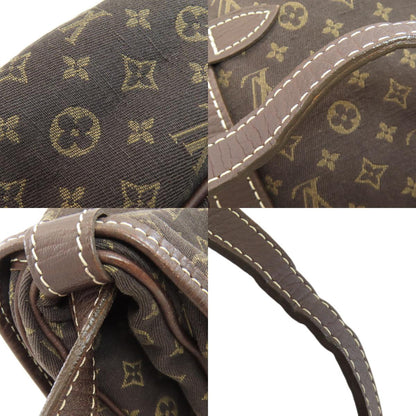 LOUIS VUITTON M95227 Saumur Shoulder Bag Monogram mini orchid Ladies [Used]