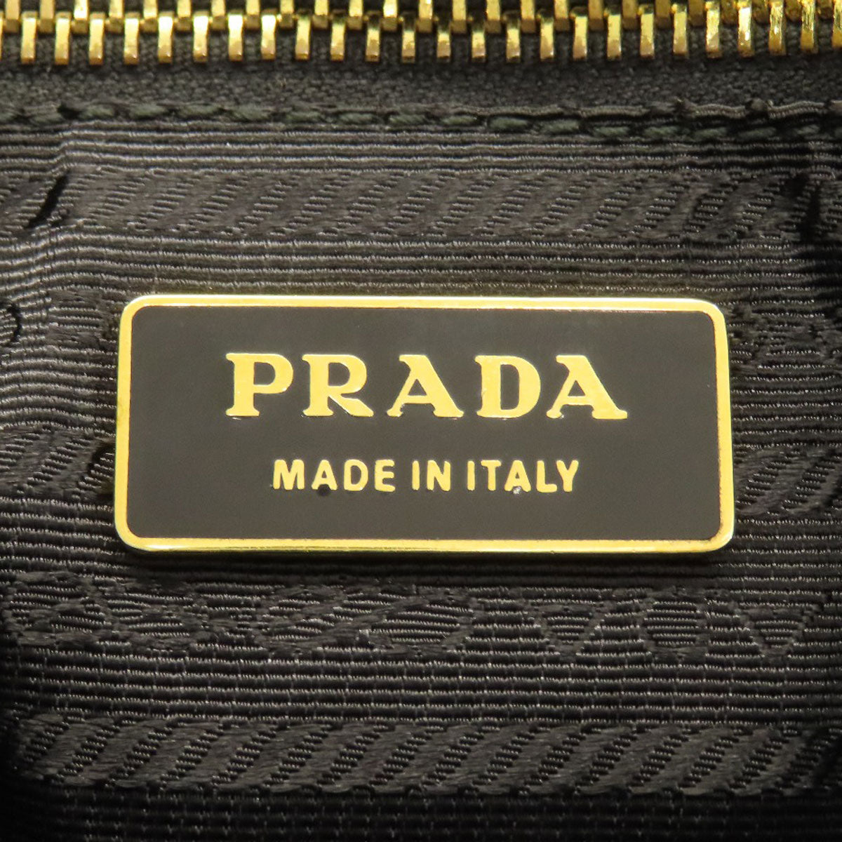 PRADA punching Tote Bag Safiano Ladies [Used]