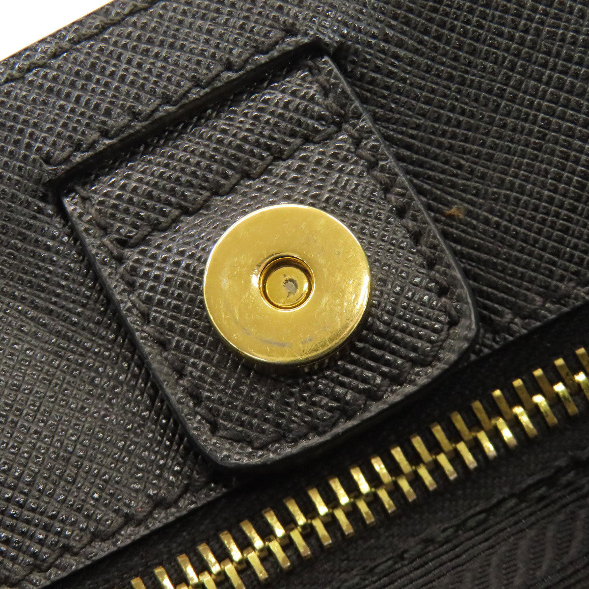 PRADA punching Tote Bag Safiano Ladies [Used]