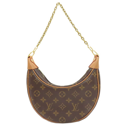 LOUIS VUITTON M81098 loop Shoulder Bag Monogram canvas Ladies [Used]