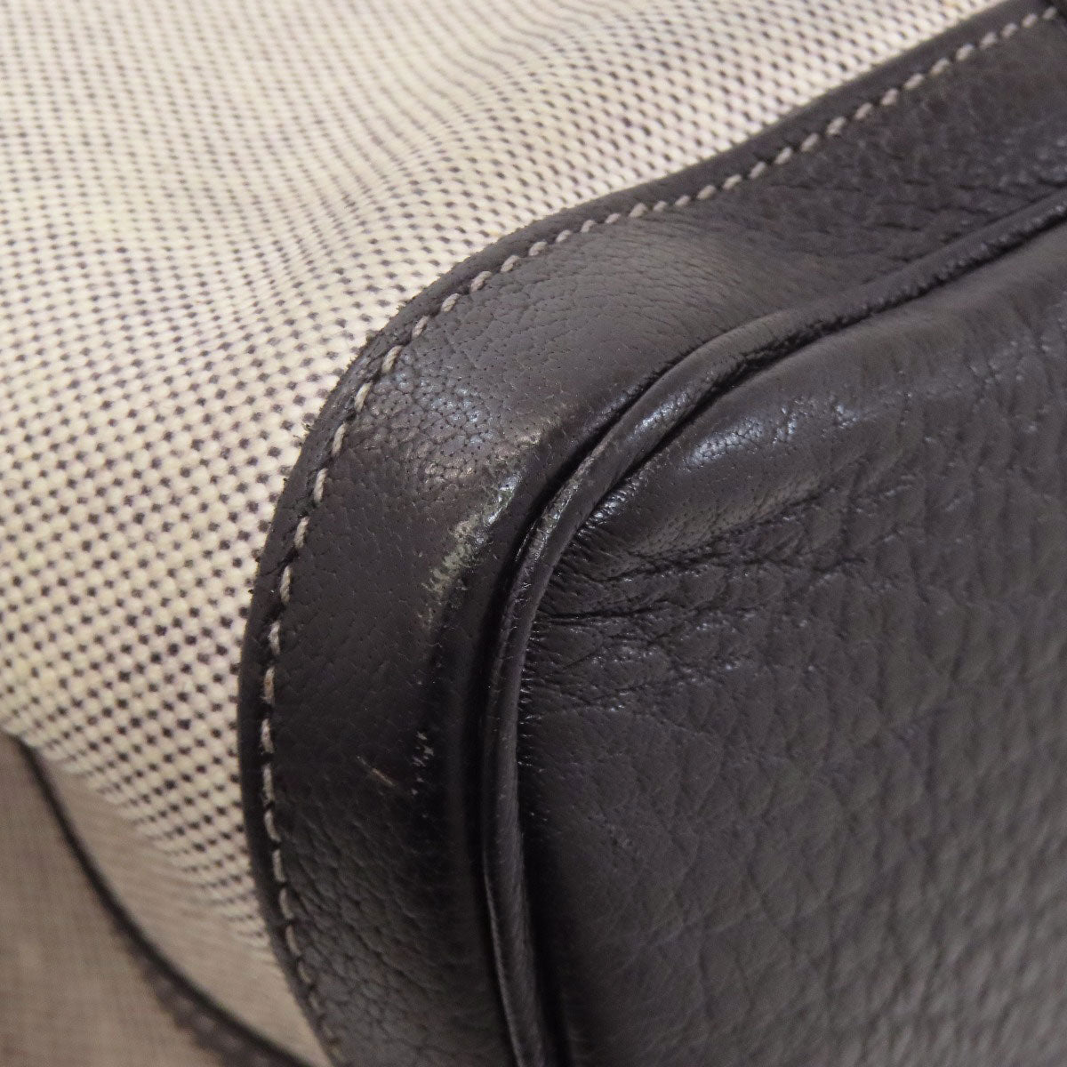 HERMES Garden Party PM Silver Hardware Tote Bag Tower ash Ladies [Used]