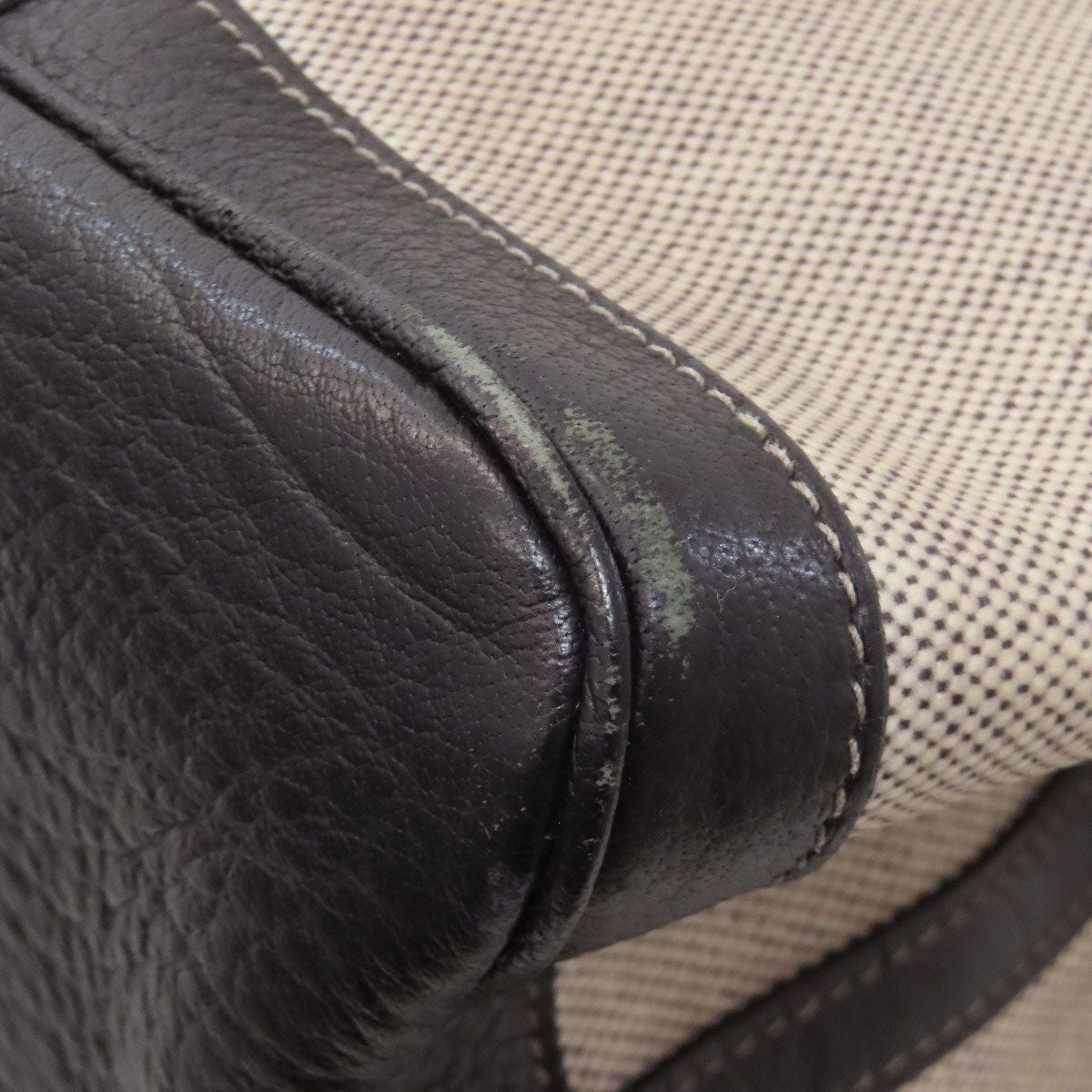 HERMES Garden Party PM Silver Hardware Tote Bag Tower ash Ladies [Used]