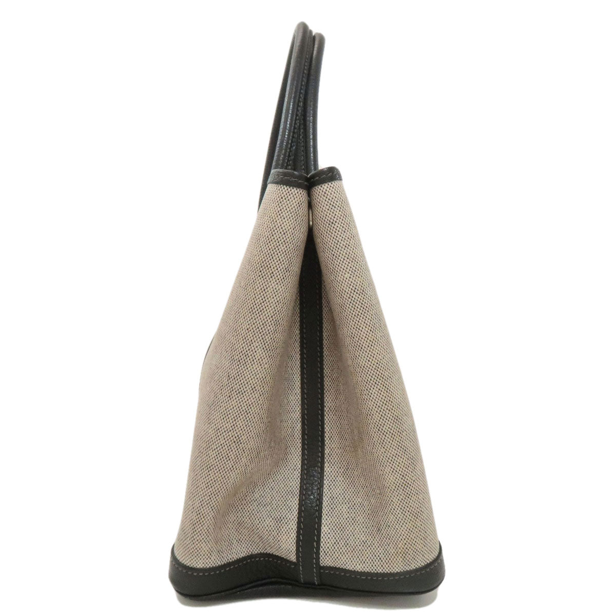 HERMES Garden Party PM Silver Hardware Tote Bag Tower ash Ladies [Used]