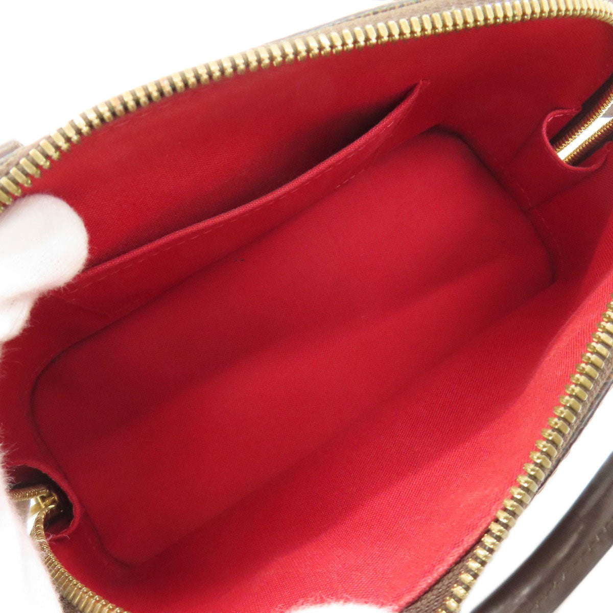 LOUIS VUITTON N40606 Alma BB Handbag Damier canvas Ladies [Used]