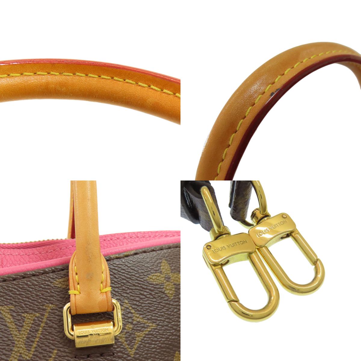 LOUIS VUITTON Pallas MM Handbag Monogram canvas Ladies [Used]