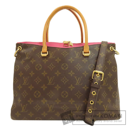 LOUIS VUITTON Pallas MM Handbag Monogram canvas Ladies [Used]
