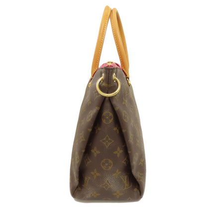 LOUIS VUITTON Pallas MM Handbag Monogram canvas Ladies [Used]