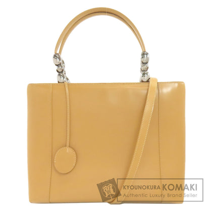 CHRISTIAN DIOR Marispearl 2WAY Handbag Leather Ladies [Used]