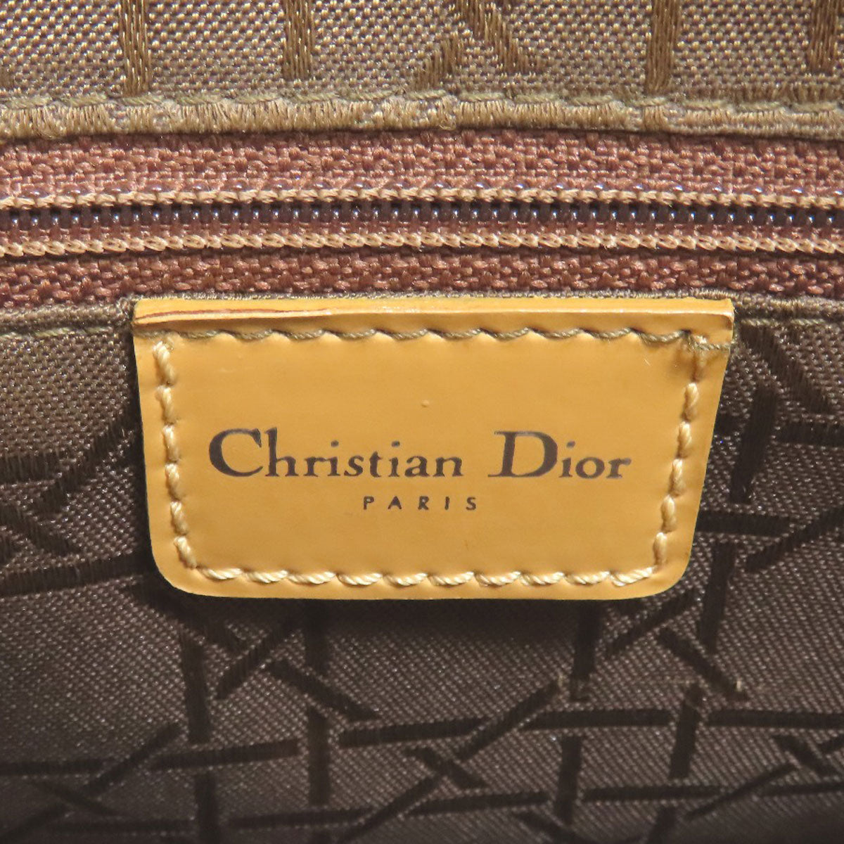 CHRISTIAN DIOR Marispearl 2WAY Handbag Leather Ladies [Used]