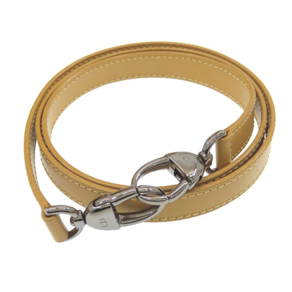 CHRISTIAN DIOR Marispearl 2WAY Handbag Leather Ladies [Used]