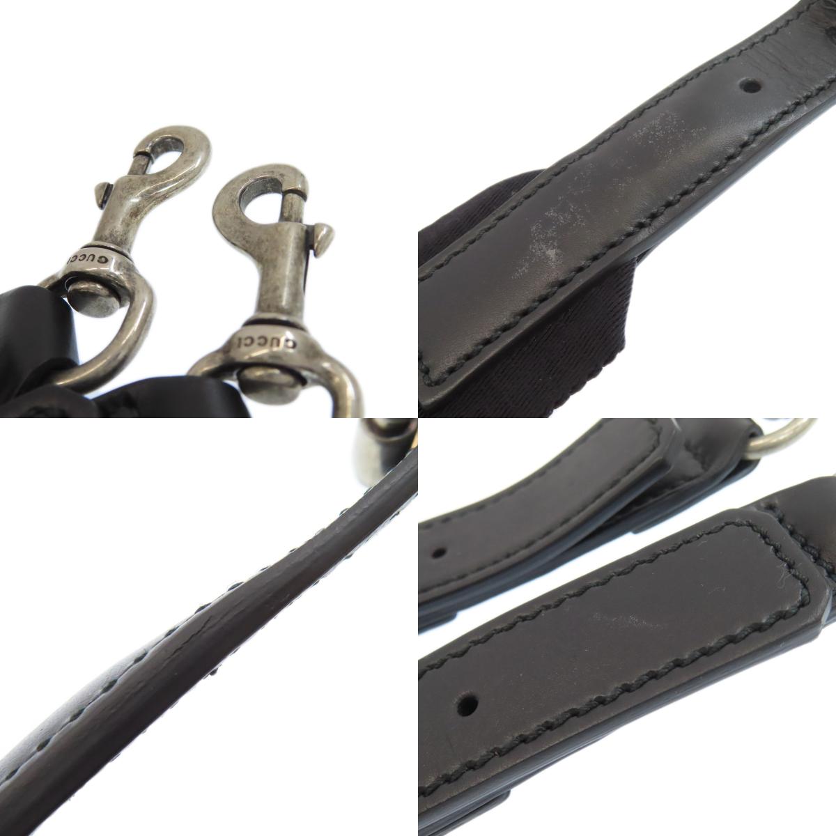 GUCCI 368559 Shelly line 2WAY Handbag Nylon canvas Ladies [Used]