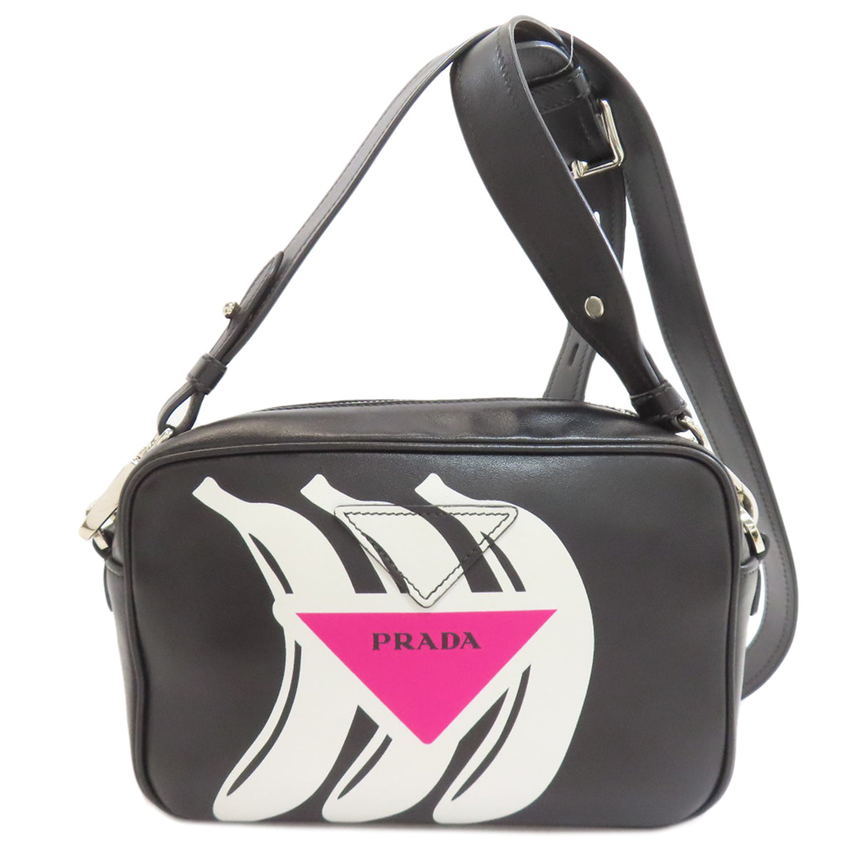PRADA banana Shoulder Bag Calf Ladies [Used]