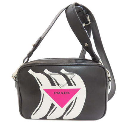 PRADA banana Shoulder Bag Calf Ladies [Used]