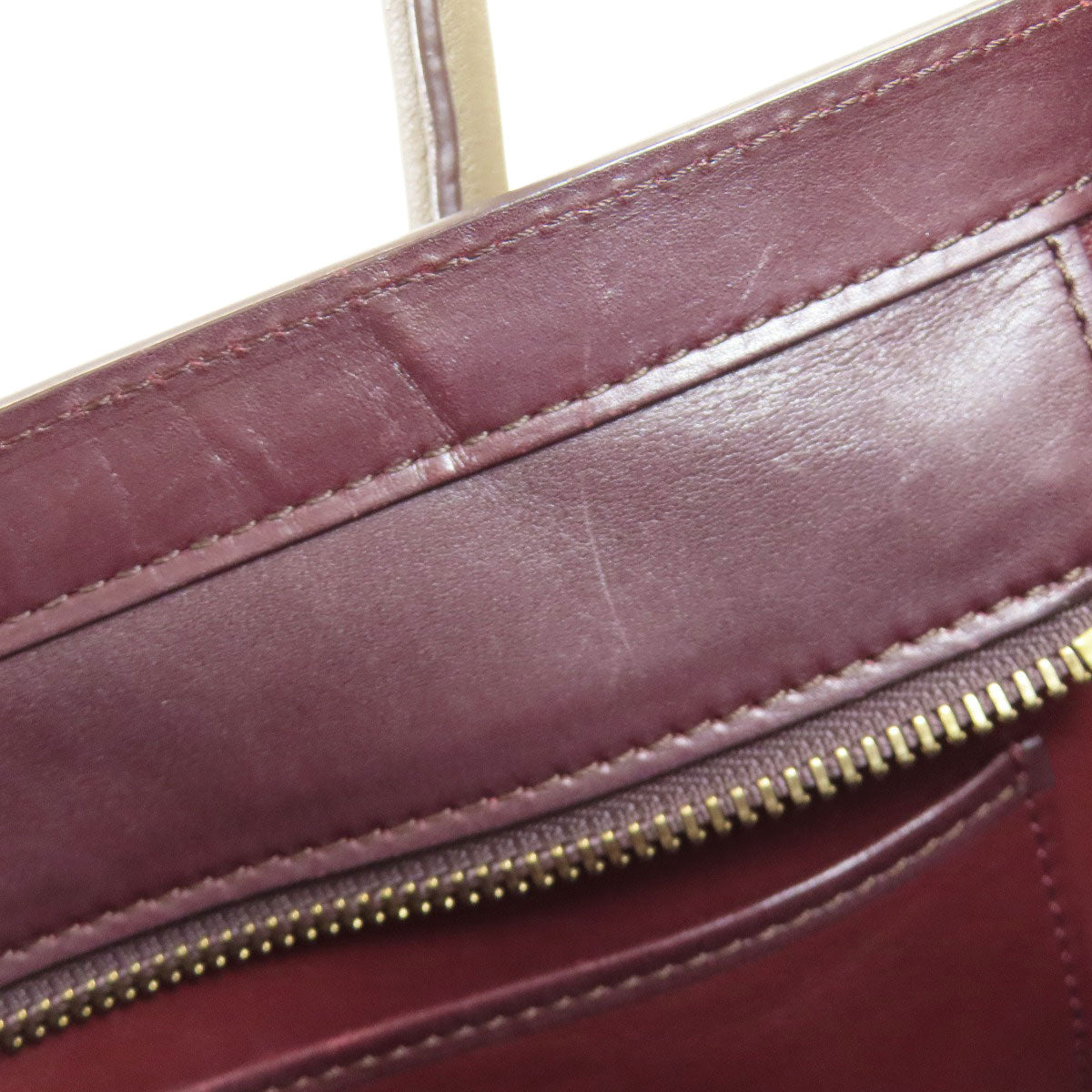 CELINE Luggage micro Tote Bag Calf Ladies [Used]