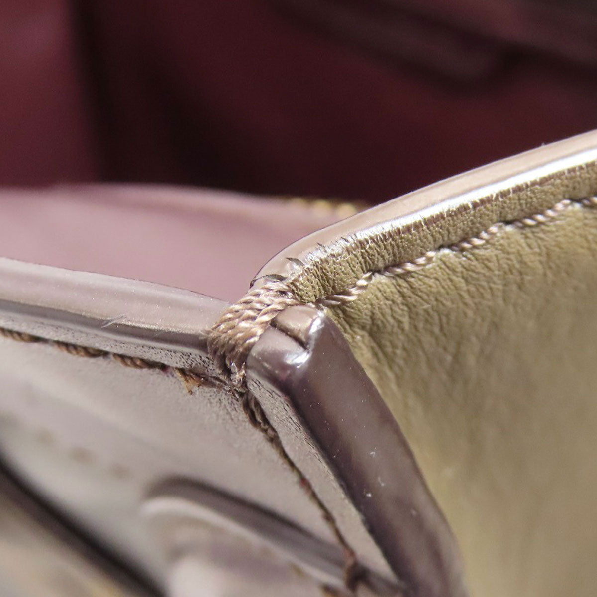 CELINE Luggage micro Tote Bag Calf Ladies [Used]