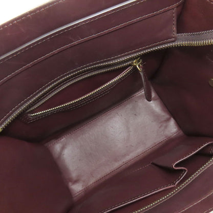 CELINE Luggage micro Tote Bag Calf Ladies [Used]