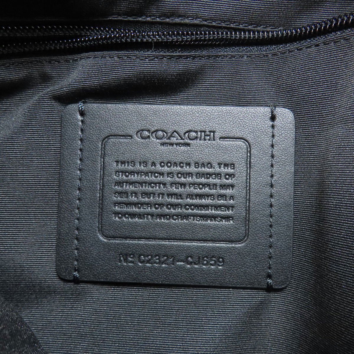 COACH CJ659 Coach Stamp Track Backpack Colorblock Backpack Â· Daypack Leather Ladies [Used]