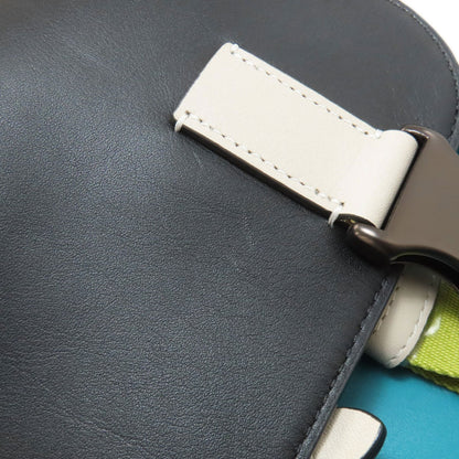 COACH CJ659 Coach Stamp Track Backpack Colorblock Backpack Â· Daypack Leather Ladies [Used]