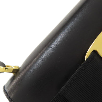 Salvatore Ferragamo GanciniHardware 2WAY Handbag Leather Ladies [Used]