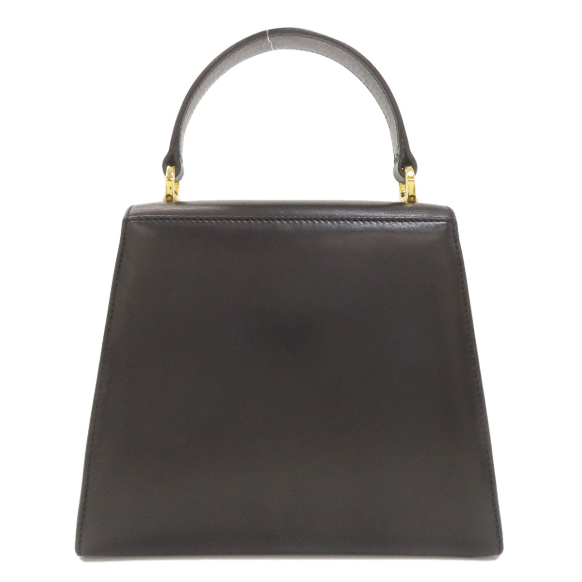 Salvatore Ferragamo GanciniHardware 2WAY Handbag Leather Ladies [Used]