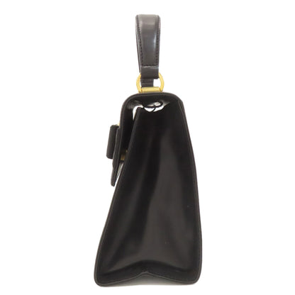 Salvatore Ferragamo GanciniHardware 2WAY Handbag Leather Ladies [Used]