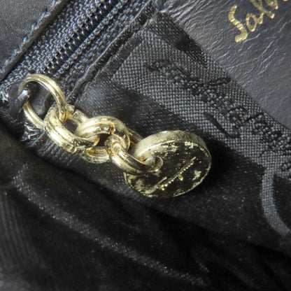 Salvatore Ferragamo GanciniHardware 2WAY Handbag Leather Ladies [Used]