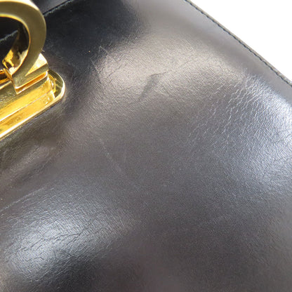 Salvatore Ferragamo GanciniHardware 2WAY Handbag Leather Ladies [Used]