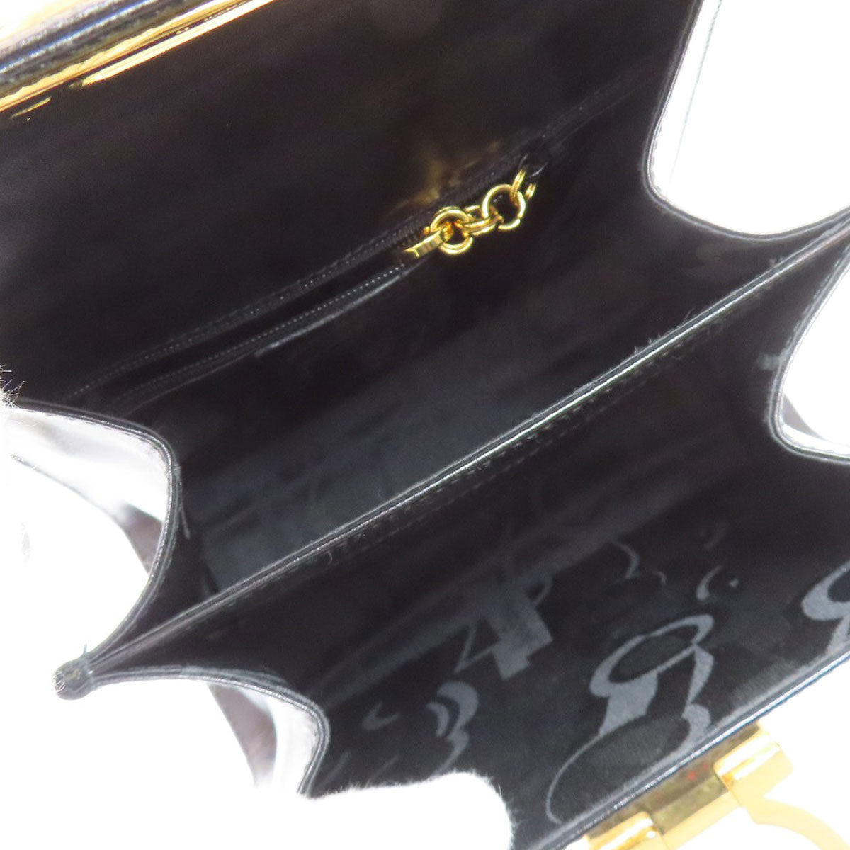 Salvatore Ferragamo GanciniHardware 2WAY Handbag Leather Ladies [Used]