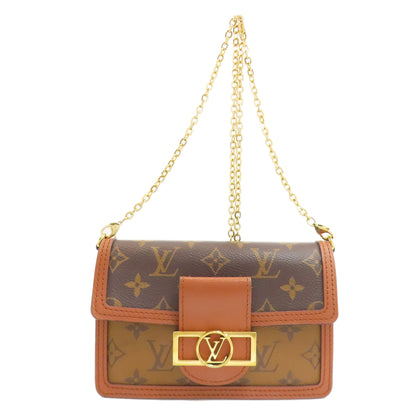 LOUIS VUITTON M68746 Portefeiulle Dauphine Shoulder Bag Monogram canvas Monogram Reverse CanvasLadies [Used]