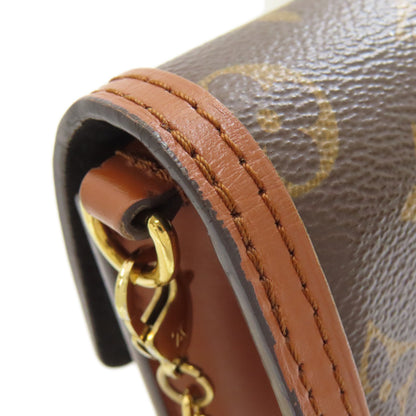 LOUIS VUITTON M68746 Portefeiulle Dauphine Shoulder Bag Monogram canvas Monogram Reverse CanvasLadies [Used]