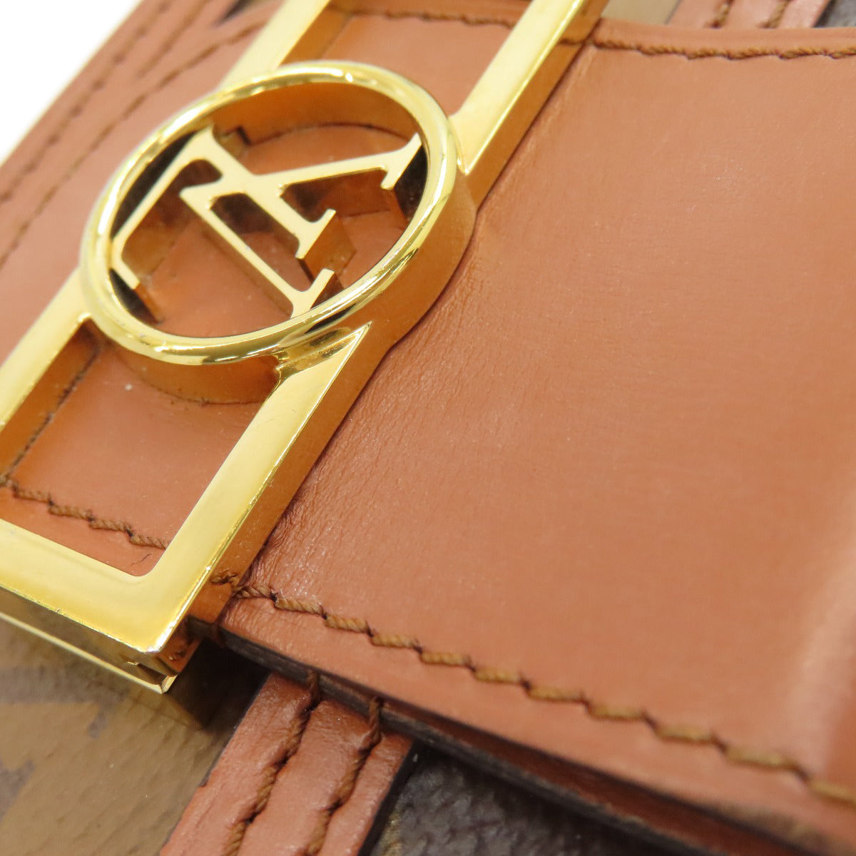 LOUIS VUITTON M68746 Portefeiulle Dauphine Shoulder Bag Monogram canvas Monogram Reverse CanvasLadies [Used]